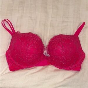 Victoria's Secret Pink Lace Padded Bra